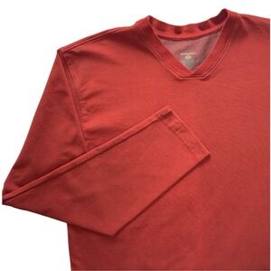 Patagonia Women's Long Sleeve V Neck T Shirt Organic Cotton Casual Size Small